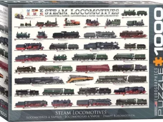 Puzzle Eurographics Steam Locomotives 1000 el.