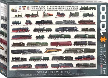 Puzzle Eurographics Steam Locomotives 1000 el.