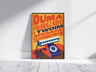 Plakat Duma polskiej kolei
