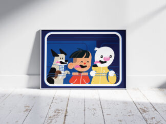 Plakat KOLEO KIDS Duch Podróży Okno