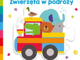 Zwierzęta w podróży. Akademia Mądrego Dziecka. Pierwsze puzzle