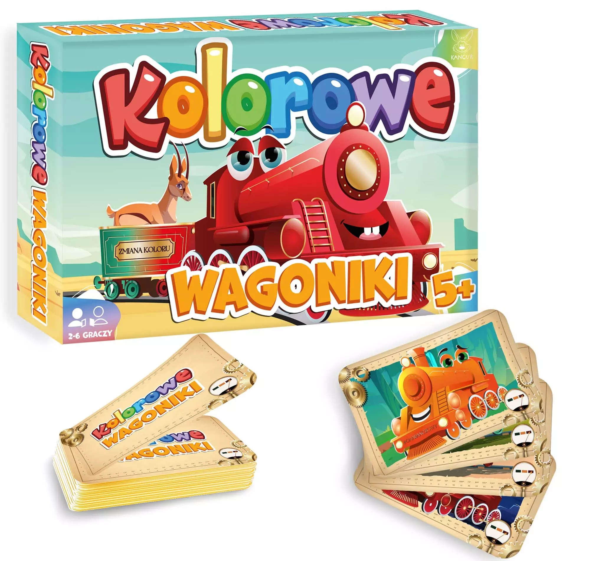 Gra Kolorowe Wagoniki - obrazek 2